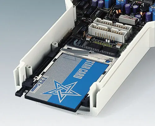 DATEC-CONTROL M / L s aplikací PCMCIA