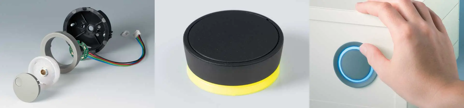 Drehknöpfe mit LED-Beleuchtung