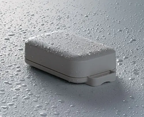 Robust und dicht bis IP 65 (Dichtung als Zubehör)