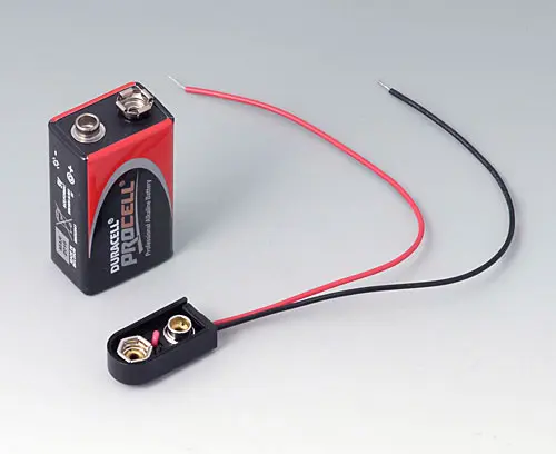 A9156002 Druckknopfanschluss, 1 x 9 V (PP3)