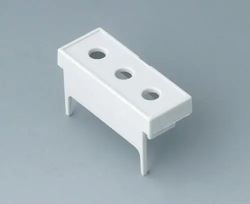 B6801115 Klemmenabdeckung, mit Bohrungen, 10,16