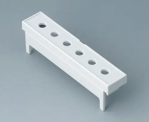B6803115 Klemmenabdeckung, mit Bohrungen, 10,16
