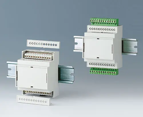 RAILTEC C mit Printklemmen / Stiftleisten (Zubehör)