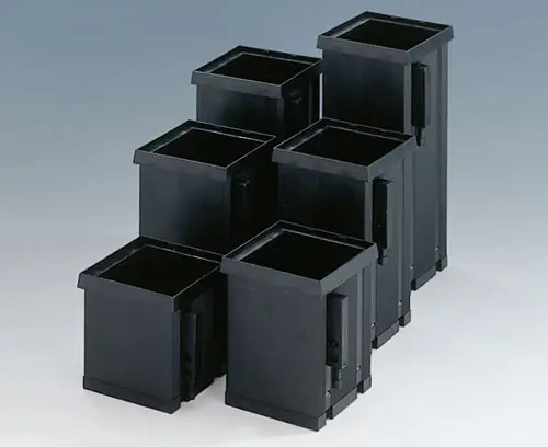 Seven standard dimensions with variable case depths  