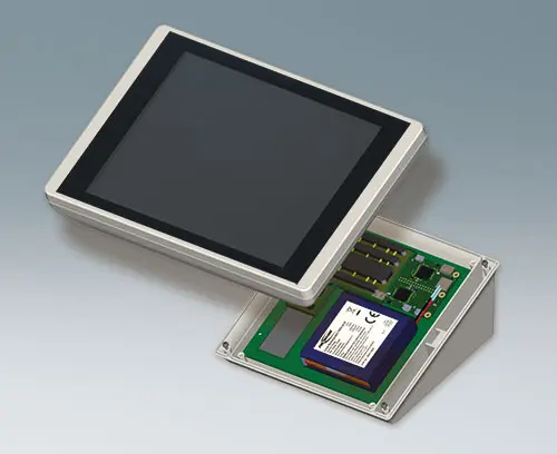 Placa de circuito equipada con baterías