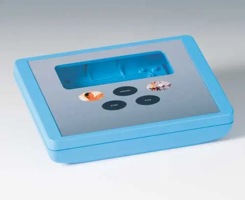 caja INTERFACE-TERMINAL con lámina de impresión digital