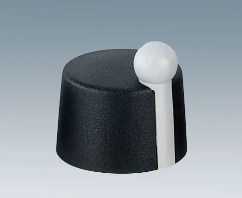 TOP-KNOB con elemento de marcaje globo (Globe)