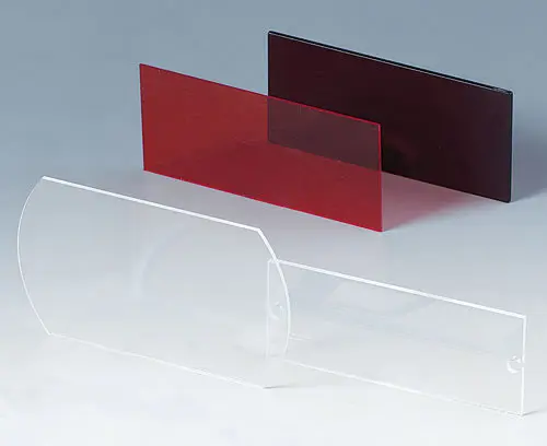 Cristales de visor como estándar y específicos para cada cliente