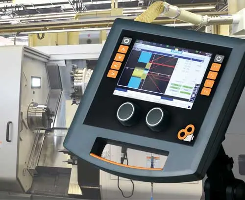 Boutons de commande pour le contrôle de la machine