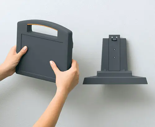 Socle servant de console de support mural (accessoire)