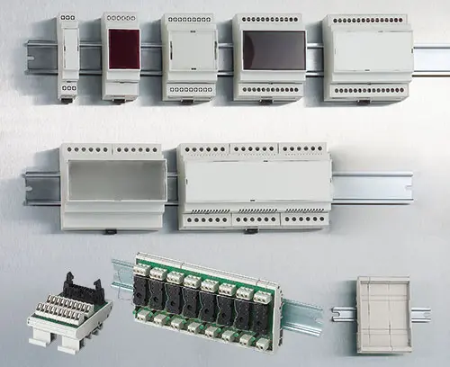 RAILTEC C boitiers pour barrettes DIN