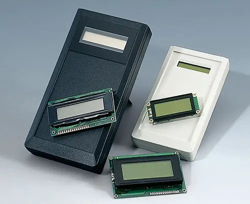 For installing standard LCD modules