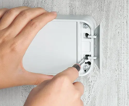 Easy wall mounting