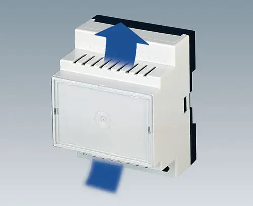 RAILTEC B with ventilation slots