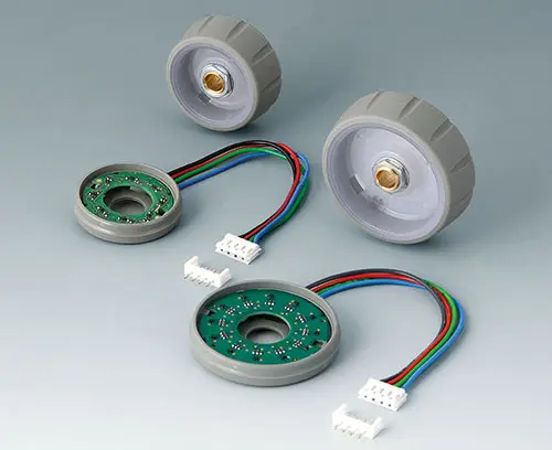 CONTROL-KNOBS 36 com iluminação LED opcional