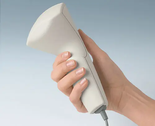 Superfície de pega ergonômica