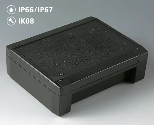Robustez e estanqueidade segundo IP66/67, resistência ao impacto IK08