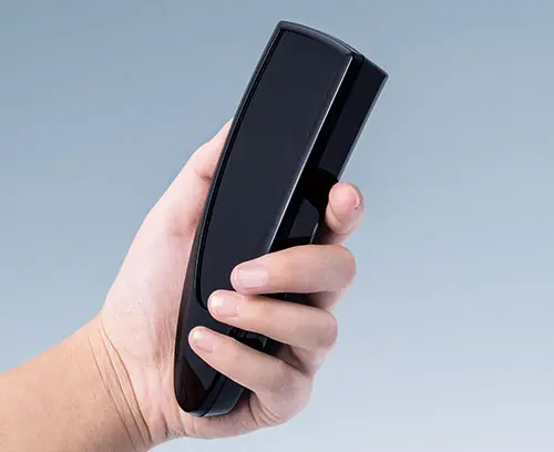 Unidade de controle manual com charme elegante