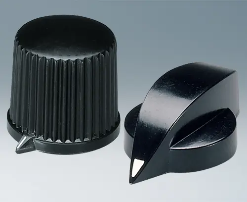 Knobs com parafuso de fixação lateral