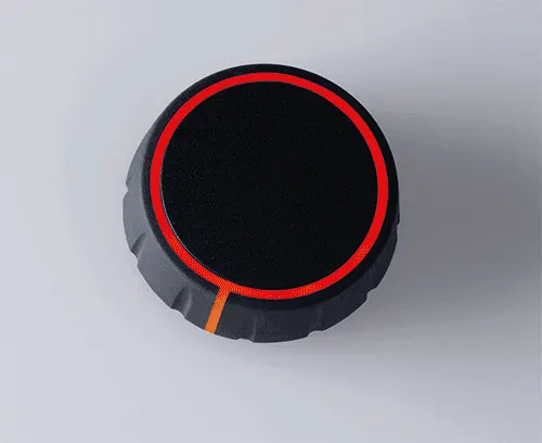 CONTROL-KNOB с опциональной подсветкой на верхней и боковой поверхности